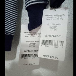 2 NWT Baby Boy Carters Hoodies